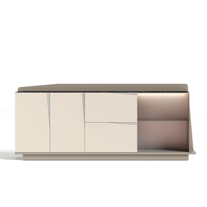 Meubles de rangement modulaires modernes et simples pour étagères de bureau Conception unique Classeur latéral en MDF à faible <span class=keywords><strong>profondeur</strong></span> - Product Image 6