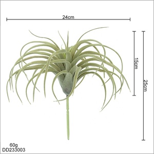 <span class=keywords><strong>Pianta</strong></span> Aerea Artificiale Tillandsia Xerographica Morbida e Realistica con Foglie Riccioline per Paesaggistica Commerciale Tropicale a Parete - Product Image 3