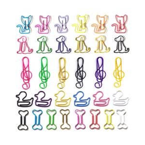 คลิปหนีบกระดาษรูปโน้ตดนตรีแปลกใหม่ - ของขวัญส่งเสริมการขายที่สนุกสนานและไม่เหมือนใครสำหรับสำนักงานและโรงเรียน - Product Image 2