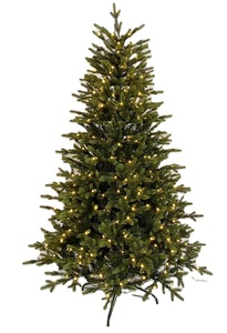 Оптовая Продажа с фабрики Yiwu Navidad PE & PVC смешанные теплые светодиодные фонари искусственные складные Рождественские елки