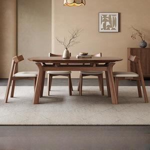 Solid Wood Extendable Oval <b>Dining</b> <b>Table</b> For <b>Dining</b> <b>Room</b> Home Use With Box Frame Structure - Product Image 1