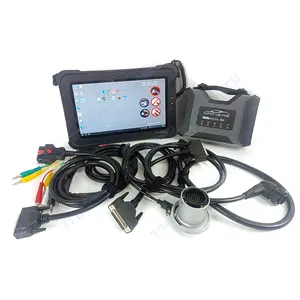 Tablet mit MB PRO M6 Star Diagnose kit für Benz m6 Multiplexer Car Truck Bus für Fuso m6 Pro Wifi Doip Xentry Diagnose tool