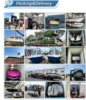 Yacht sportif en aluminium haute résistance 5083, entièrement soudé, pour croisière côtière et loisirs en mer