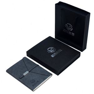 Carnet A5 en PU, bloc-notes pour réunions d'affaires, carnet créatif à trois volets en cuir souple pour étudiants - Product Image 1