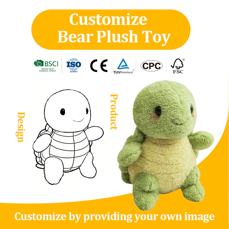 Mascot Teddy Bear with Custom Team
