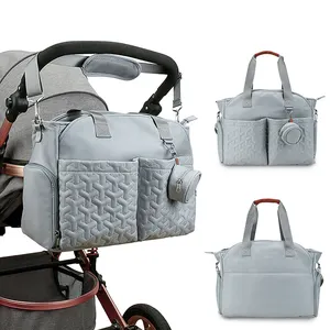 Custom personalized Single Shoulder handheld Mommy Bag Babyhug Napkin Diaper Tote Bag
