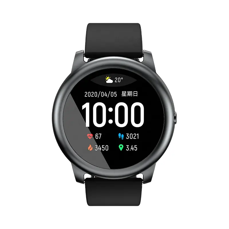 Haylou Solar LS05 Smart Watch Sport Metal Heart Rate Sleep Monitor IP68 Waterproof iOS Android Global Version