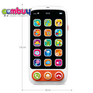 Jouet avec écran tactile pour enfants, jeu éducatif de bébé, musique, nouveau-né, téléphone portable - Product Image 6