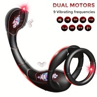Jouet sexuel pour adultes, masseur de prostate vibrant à télécommande, plug anal vibrant en silicone à fréquence variable