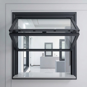 Moderna Mampara Plegable Horizontal de Aluminio para Balcón Comercial, Doble Vidrio Antirrobo, para Ventanas Exteriores de Villas - Product Image 2