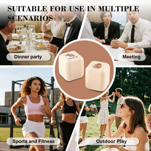 Balsamo Profumato Solido Biologico Portatile 8g, Deodorante al Sale Marino e Salvia, Fragranza Femminile a Lunga Durata e Copertura Odori Corporei, Etichetta Privata - Product Image 4