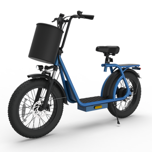 Scooter Eléctrico X20 Azul de 20 Pulgadas, Bicicleta de Reparto de Alimentos de Largo Alcance, Plegable, de Alta Velocidad, X20 - Product Image 3