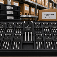 Diode de récupération rapide FR60U30PN 60A/300V, haute tension, haute intensité, en carbure de silicium, Schottky, montage en surface, tube unique MUR60