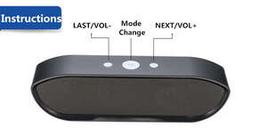 RMWG2DIA BT Metal texture speaker <strong>mini</strong> radio FM stereo bass TF altavoz portatil <strong>enceinte</strong> portable puissant - Product Image 6