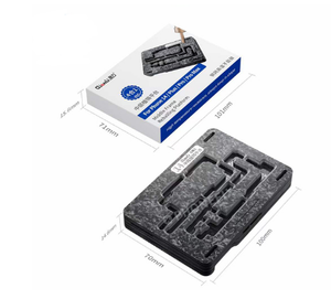 Placa de capa media Qianli BGA Reballing Stencil Plant Tin Platform para <span class=keywords><strong>iPhone</strong></span> X XS MAX 11 <span class=keywords><strong>Pro</strong></span> 12 13 14 15 16 Herramientas de retrabajo de placa - Product Image 4