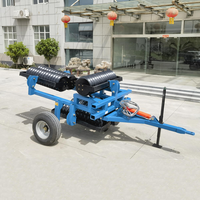 Rouleau compacteur agricole pour tracteur, largeur 4,5m-7,5m, pour compactage de sol et ameublissement, prix usine