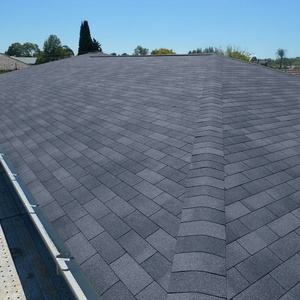 Tuiles de toiture en bitume Atab, bardeaux d'asphalte, feuilles de toiture, bardeaux de toiture noirs à 3 languettes - Product Image 1