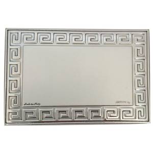 Bandeja Decorativa Rectangular Griega BLAZON de 60x40mm - Product Image 1