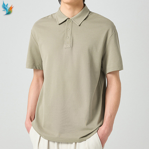 <span class=keywords><strong>Polo</strong></span> <span class=keywords><strong>T</strong></span>-shirt personnalisé OEM, respirant, logo brodé, uni, sport, manches courtes, polos de golf pour hommes - Product Image 5