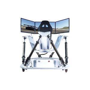 Cabina de Carreras Profesional de 6 Grados de Libertad con Movimiento Completo, Pantalla Triple y Asiento Individual para Arcade Comercial y Esports - Product Image 2