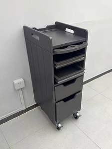 Chariot de rangement pour salon de coiffure, armoire à outils spéciale pour salon de coiffure, étagère de salon de coiffure, armoire à miroir avec tiroirs - Product Image 6