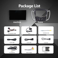 Lecteur de voiture Android AIJALV pour FORD 2013 Kuga 8-core Apro 2K autoradio DVD lecteur stéréo système de navigation GPS