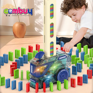 Bloques de Construcción Educativos, Juguete de Caminar Ajustable, Domino, Tren Eléctrico - Product Image 4