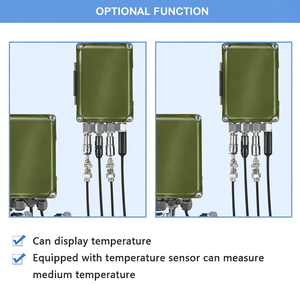 Water Wastewater Treatment <b>Clamp</b> on Inline <b>Pipe</b> High Precision Ultrasonic Flow Meter - Product Image 5