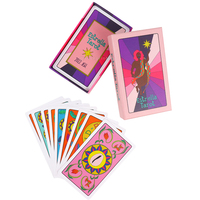 SESE des deux côtés cartes de tarot colorées personnalisées et oracles imprimés personnalisés