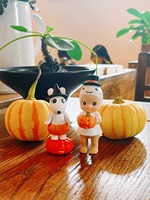 Kotak Misteri Sonny Angels Pumpkin Patch Asli, Tersedia Berbagai Seri, Edisi Terbatas Halloween, Figur Mini Lucu, Koleksi Mainan Seni