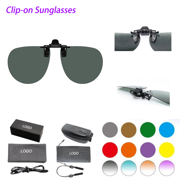 Custom Logo Blue Gold Oversized Full Rim Flip-ups Sunglasses UV400 Polarized TAC Lenses Light Weight Durable Comfortable Driving