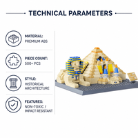 Set de Bloques de Construcción de Arquitectura Mundial Personalizados, Ladrillos Emblemáticos de Marca Privada OEM, Juguete STEM, Estructura Icónica para Adultos, Decoración de Escritorio