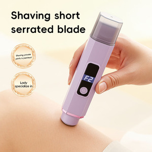 Dispositivo eléctrico portátil recargable de doble cabezal para depilación de partes íntimas femeninas - Product Image 4