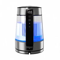 Mini-bouilloires sans fil avec lumières LED, contrôle de la température via application, capacité de 2,0 L, classe A en termes d'efficacité énergétique - pour hôtels et foyers