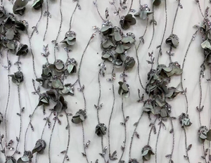 Wholesale Luxury 3D Bridal <strong>Lace</strong> <strong>Fabric</strong> Handmade French Tulle <strong>Heavy</strong> Beaded Embroidered <strong>Lace</strong> High Textile for Garments 5 Yards - Product Image 2