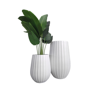 Oem Aangepaste Nieuwe Stijl Handgemaakte Kunstmatige <span class=keywords><strong>Plant</strong></span> Grc Bloempot Met Meer Kleuren En Maten - Product Image 2