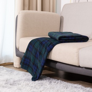 220g hai mặt in lông cừu cực Chăn dệt kim đôi bàn chải đơn lắc cho vật nuôi sofa San Hô Chống Tĩnh hiện đại - Product Image 4