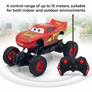 Camioneta RC 4x4 con Carcasa de PVC, Todoterreno, Alta Velocidad, Lista para Usar, con Cable USB para Niños - Product Image 4