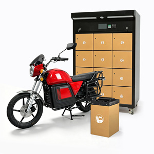 มอเตอร์ไซค์ระยะไกลพิเศษของสหภาพยุโรปพร้อมมอเตอร์ 72V 3000W สำหรับบริการขนส่งโลจิสติกส์และบริการส่งอาหาร - Product Image 2