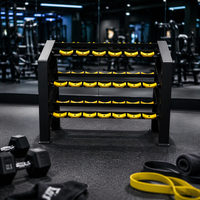 Banc multifonctionnel en acier DGZ, longueur 1200 mm, capacité 200 kg, pour utilisation en salle de sport à domicile