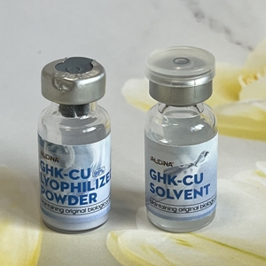 Péptidos Cosméticos al 99.99%, Esencia <span class=keywords><strong>de</strong></span> Péptido <span class=keywords><strong>de</strong></span> Cobre Azul GHK-Cu en Oferta - Product Image 5