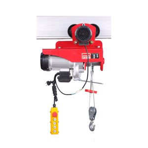 220V電気ホイストトロリー0.5トン1ガントリークレーン家庭用小型リフティング機 - Product Image 1
