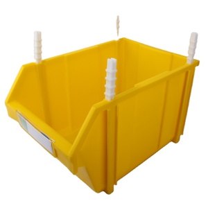 Nhỏ Phụ Tùng Lưu Trữ Kệ Bộ Sưu Tập Giỏ Lưu Trữ Nhựa Treo Và Xếp Chồng Thùng Cho Kệ Hội Thảo Tổ Chức Sản Phẩm - Product Image 4