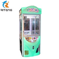 Machine à griffes de type grue à peluches commerciale, modèle Lucky Star Crazy Toy 2, pour l'extérieur, à vendre en magasin aux Philippines