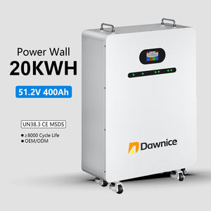Système de stockage d'énergie domestique au lithium 20 kWh 48 V, batteries 51,2 V 300 Ah 400 Ah 15 kWh, batterie solaire Lifepo4 avec BMS - Product Image 1