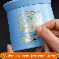 Özel Logo Yapışkanlı Etiket Güzellik Kozmetik Parfüm Şişesi Cam Şeffaf Ambalaj Etiketi 3D UV Transfer Çıkartmaları