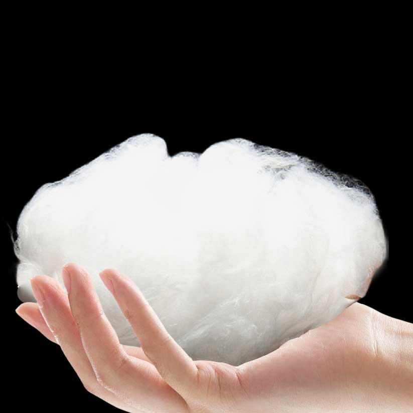 Online Wholesale Anti-Mite Polyester Fiber 100% Virgin Fiber Cross section fiber