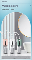 Nettoyeur électrique pour lavement avec 9 sorties d'eau et 3 modes de pulvérisation, pour le nettoyage du côlon. Douche anale. Nettoyant. Kit de nettoyage pour lavement.