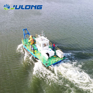 小型・中型油圧クレーン付きタグボート、積載量8トン、350馬力ディーゼルエンジン搭載、浚渫・湖上輸送用 - Product Image 6