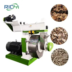 Einfach zu bedienende 4-5 TPH Gute Leistung Biomasse-Holz pellet maschine für Energie pellets